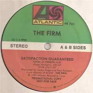 The Firm - Satisfaction Guaranteed Album