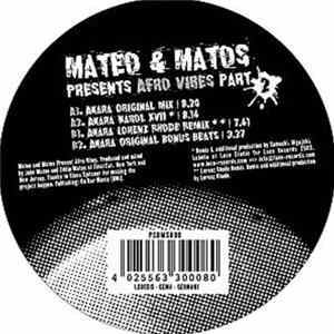 Mateo & Matos - Afro Vibes Part 2 Album