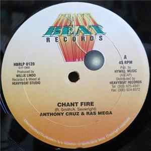 Anthony Cruz & Ras Mega - Chant Fire Album