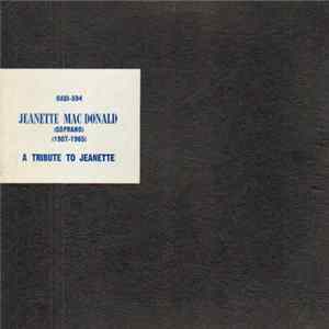 Jeanette MacDonald - A Tribute To Jeanette Album