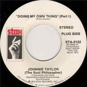 Johnnie Taylor - Doing My Own Thing (Part I) Album