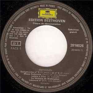 Beethoven - Edition Beethoven - Disque De Démonstration Album