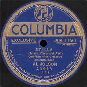 Billy Jones / Al Jolson - Bebe / Stella Album