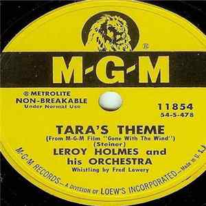Leroy Holmes And His Orchestra - Tara's Theme / Jamie Album