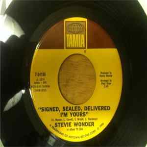 Stevie Wonder - Signed, Sealed, Delivered I'm Yours / I'm More Than Happy Album