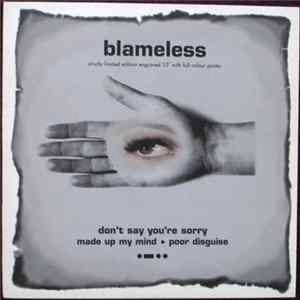 Blameless - Don't Say You're Sorry Album