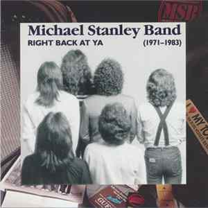 Michael Stanley Band - Right Back At Ya (1971 - 1983) Album