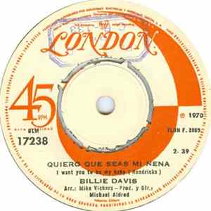 Billie Davis - I Want You To Be My Baby / Suffer Album