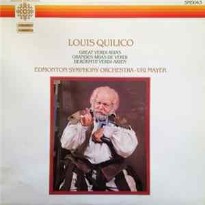 Verdi - Louis Quilico, Edmonton Symphony Orchestra, Uri Mayer - Great Verdi Arias Album