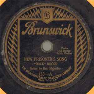 "Dock" Boggs - New Prisoner's Song / Hard Luck Blues Album