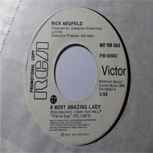 Rick Neufeld - A Most Amazing Lady Album