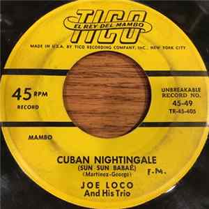 Joe Loco And His Trio - Cuban Nightingale / Body And Soul Album