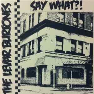 The Levar Burtones - Say What?! Album