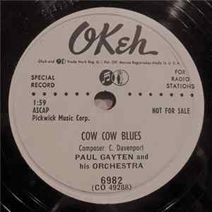 Paul Gayten And His Orchestra - Cow Cow Blues / Ooh Boo Album