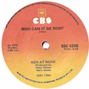 Men At Work - Who Can It Be Now Album