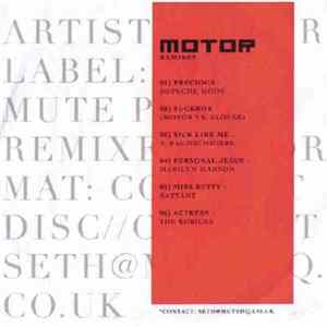 Various - Motor Remixes Album