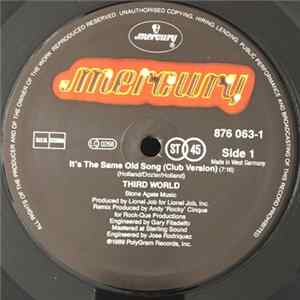 Third World - It's The Same Old Song Album