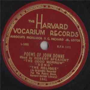 Robert Speaight - Poems Of John Donne Album