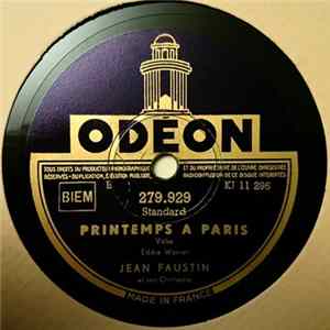 Jean Faustin Et Son Orchestre - Printemps A Paris / La Petite Valse Album