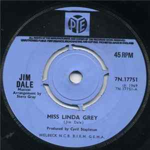 Jim Dale - Miss Linda Grey Album