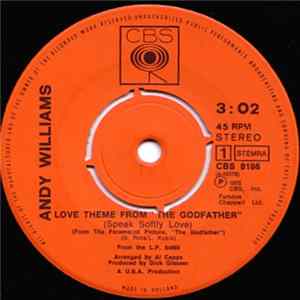 Andy Williams - Love Theme From "The Godfather" (Speak Softly Love) Album