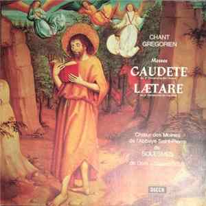 Chœur Des Moines De L'Abbaye Saint-Pierre De Solesmes, Dom J. Gajard O.S.B. - Chant Gregorien: Messes Gaudete - Laetare Album