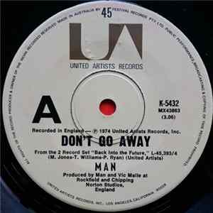 Man - Don't Go Away / Back Into The Future Album