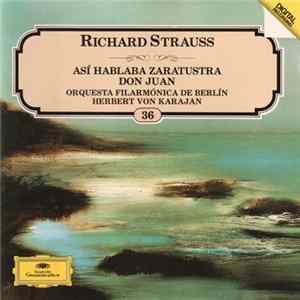 Richard Strauss - Herbert von Karajan, Orquesta Filarmónica De Berlin - Asi Hablaba Zaratustra / Don Juan Album