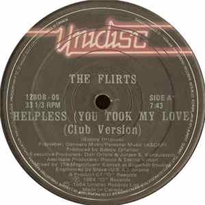 The Flirts / Divine - Helpless (You Took My Love) / Native Love '84 Album