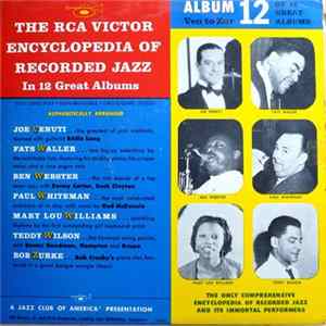 Various - The RCA Victor Encyclopedia Of Recorded Jazz: Album 12 Ven-Z Album