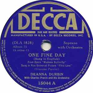 Deanna Durbin With Charles Previn And His Orchestra - Decca Presents Deanna Durbin - Volume 2 Album