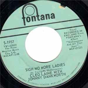 Cleo Laine With Johnny Dankworth - Sigh No More Ladies Album