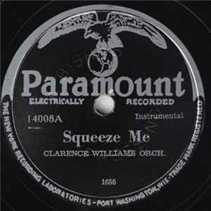 Clarence Williams Orch. - Squeeze Me / New Down Home Rag Album
