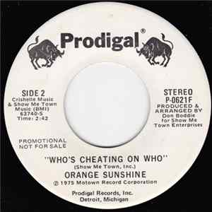 Orange Sunshine - Who's Cheating On Who Album