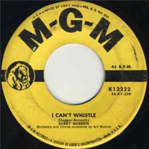 Barry Gordon - I Can't Whistle Album