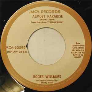 Roger Williams - Almost Paradise Album