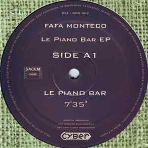 Fafa Monteco - Le Piano Bar EP Album