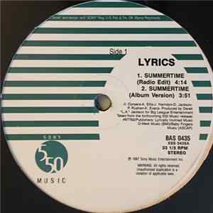 Lyrics - Summertime Album
