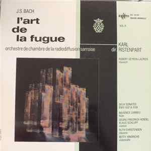 J.S. Bach, Karl Ristenpart, Orchestre De Chambre De La Radiodiffusion Sarroise - L' Art De La Fugue Vol. 2 Album